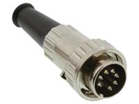 Inline DIN Plug Connector • Locking Type • 7 way [71430-070]