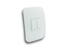 Light Switch 2 Lever 100X50MM(4X2)vertical White [VG111C2VWT]