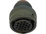 Circular Connector MIL-DTL-26482 Series II Style Bayonet Lock Cable End Plug Female 19 Pole #20 Contacts. Crimp 7,5A 600VAC/850VDC (6026-14-19SN) [MS3475W14-19S]