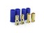 EC8 Battery Connector Pair 2pole 180A - Cable end Male/Female 5MM Gold Plated Bullet Terminals With Insulated Housing [RC-EC8 CONNECTOR PAIR]