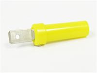 4mm Press Fit Sleeve with Snap-In Contact in Yellow [BEI30 YELLOW]