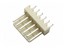Wafer Header SIL Straight PCB Pole 06W 1A 2,54MM [CX4030-06A]