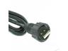 W/P USB A Female Plug W/5m Cable Screw IP67 [UA-20BFMM-SL7A05]