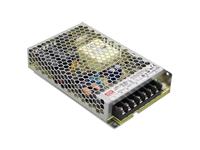 Meanwell 156 Watt Single Output Enclosed Switching Power Supply, 1U Low Profile, INPUT: 85 - 132VAC / 170 - 264VAC Selectable By Switch, Output: 24VDC 6.5A [LRS-150-24]