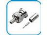 Inline BNC Plug • 75Ω • Crimp with Cable : 2.6mm RG174BU [71S101-102A4]