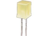 5 x 5mm Square LED Lamp • Yellow - IV= 6mcd • Yellow Diffused Lens [L-503YDT]