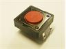 Tactile Switch • Form : 1A - SPST (NO)/4Termn • 50mA-12VDC • 260gf • PCB-ThruHole • Red • Case Size : 12x12 ,Height : 4.3,Lever : 0.8mm [DTSP21R]