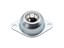 Steel Ball Caster 40 x 20mm [BMT OMNI WHEEL STEEL BALL]