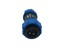 Circular Connector Plastic IP68 Screw Lock Cable End Plug 5 Poles Male 30A 500VAC [XY-CC210-5AP-I-1N]