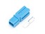 75A/600V 1 Pole Crimp Connector Blue [PP75-ECN BU]