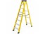 Academy Fibre Glass Step Ladder 8 step - Light Weight - Non Conductive - Anti Slip Steps [STEP LADDER  F7617]