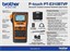 Brother P-Touch E310BTVP Handheld Printer, Bluetooth Enabled, 6-18mm Tapes, Standard Print Speed: 20MM Speed, Includes 1xTZE FX241, 1xRechargeable Li-Ion Battery, USB-C Cable 1m, Carry Case & Hand Strap, 0.785 kg [BRH PTE-310BTVP]
