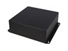 Diecast Aluminium Black Enclosure 217 X 188 X 67 MM (With Lid) Flanged Lid IP54 [1590FFLBK]