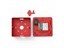 Key Resettable Call Point Red Fire Release Switch with Buzzer and LED [EFP 300 FIRE]