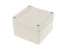 ABS Enclosure 90X90x90,5mm Grey Watertight Ip66 Recessed Lid For Membrane Or Keypad For Indoor Use [1555EGY]