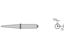 3.2mm Chisel Soldering Tip For W61 Iron 425°C [54202899]