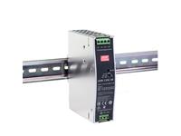 Mean Well 120W DC-DC Ultra Slim Industrial DIN Rail Converter; Input 33.6-67.2VDC; Single Output 48VDC AT 2.5A. Dimensions 32*125.2*102mm (W*H*D) [DDR-120C-48]