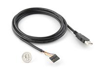 DEV-09718 The FTDI Cable is a USB to Serial (TTL level) Converter which connects TTL Interface devices to USB [SPF FTDI CABLE 5V]