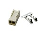 Housing Inline + Term 02W 1A 2,54MM *** Terminal = CX4809TL *** [CX6471-02I]