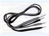 2mm Test Lead Set • with Moulded Handles • 3 feet Length [TEST LEAD SET-2]