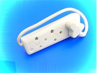 Multiplug Extenders with Cutout + Cord • 3x15A [ADAP 315OC]