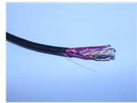 UTP CAT6E 4PR Solid UV Protected Cable Black [CAB04PR UTP (CAT6E) SOLID UV]