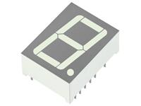 LED Display Single 7Segment 20mm Red CA 8000ucd [SA08-21SRWA]