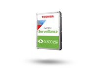 Toshiba S300 Pro Surveillance Hard Drive 3.5" 8TB 7200RPM 512MB Cache SATA III (6Gb/s) CMR (Conventional Magnetic Recording) [HARD DRIVE 8TB MD10ADA800V]