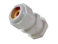 PVC Compression Gland Size:00 White 2-4mm [CG00WH]