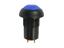 IP67 Non-Illuminated Latching Push Button Switch • Form : SPST-0-(1) • 17mm Round Black Bezel • Blue Button • Solder-Lug [PBRL171ATLE6]