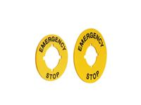 Panel Decal for Emergency Push Button series [E2600-EMDECAL]