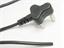 6-amp 3-pin Black Moulded Plugtop with 1m Lead Open-ended [PLUGTOP 15A3P 1,4M LD O/END BK]