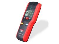 Multifunctional Handheld Wall Detector Metal & Wood + AC Cable Finder Scanner, Ferrous Metals 80mm, Non Ferrous Metals 80mm, Copper Conductors (Live) 50mm, Wood 20mm, Buzzer Indication, Flashing LED Light, Auto Power OFF, Low Batt Indication, Silent Mode [UNI-T UT387B]