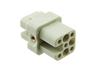 Series 7D (C) Insert 7P+E - Size 3A - Female Crimp Termination 10A/50V = 09210073101 (Different Keyway from HD-007-FC) [HD-007-FC/A]