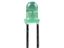 3mm Round Blinking LED Lamp • Green - IV= 15mcd • Green Diffused Lens [L-36BGD]