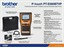Brother P-Touch E560BTVP Handheld Printer, Bluetooth Enabled, 3.5-24mm Tapes, Standard Print Speed: 30MM Speed, Includes 1xTZE FX251, 1xRechargeable Li-Ion Battery, USB-C Cable 1m & Carry Case & Hand Strap, 1.05kg [BRH PTE-560BTVP]