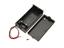 9V Battery Box Pack Holder With On/Off Power Switch Toggle Black [9V BATTERY HOLDER+SWITCH]