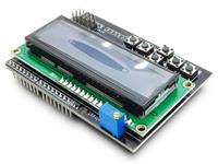 1602 LCD Keypad Shield with 16x2 characters display and 6 buttons for Arduino boards [SME LCD KEY PAD SHIELD 16X2]