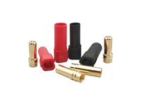 XT150 Battery Red/Black Interlocking Connector Pair 2 Pole 45A [RC-XT150 CONNECTOR PAIR]