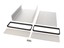 Aluminium Anodized Enclosure 220x165x51,5mm Clear [1455T2201]