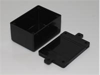 Series A5 type Multipurpose Enclosure • ABS Plastic • with Flanges • 104x74x63mm • Black [BTA5B]