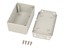ABS Enclosure 87 X 57 X 36MM Flanged Lid Grey IP54 [1591XXLFLGY]