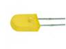 2.5 x 5mm Rectangular LED Lamp • Yellow - IV= 8mcd • Yellow Diffused Lens [L-173YD]