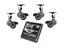 Wireless DVR Kit Includes 7 inch Colour Monitor, 4 Wireless Outdoor Cameras and Quad Splitter [XY7W4D KIT]