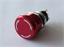 Push Button Emergency Actuator Latching - Twist Reset - Red Aluminium Dome Push Button - 19mm Panel Cut Out 1 n/o 1 n/c [PBME19TR-M3AL]