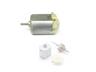 3V-6V DC Hobby Micro Motor Type 130, L=25mm D=21mm Shaft=2mm [BMT DC MICRO MOTOR 3-6VDC 25MM]