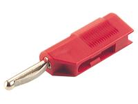 4mm Stackable Screwed Banana Plug • Red [VSB20 RED]