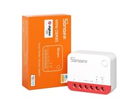 A Compact ZIGBEE 3.0 Curtain/Roller Shutter Controller for 100–240 V Motor Loads up to 1 A, Enabling Precise Percentage Positioning, Scheduling, Calibration, ZIGBEE Mesh Repeater Support, and Hub‑Based APP/Automation Control. Needs a ZIGBEE Hub [SONOFF MINI-ZBRBS CURTAIN SWITCH]