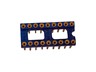 PRECI Socket DIL Wire-Wrap 2Level, 25/, 75AU [122-13-318]