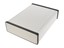 Aluminium Anodized Enclosure 220x165x51,5mm Clear [1455T2201]